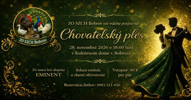 chovatelsky ples bobrov